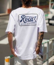 RVCA（ルーカ）の「RVCA メンズ PEN SCRIPT SS Tシャツ 【2025年春夏モデル】/ルーカロゴバックプリント半袖Tシャツ（Tシャツ/カットソー）」