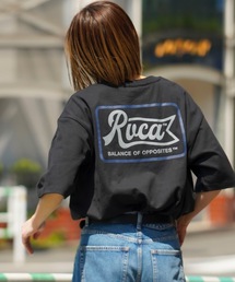 RVCA（ルーカ）の「RVCA メンズ PEN SCRIPT SS Tシャツ 【2025年春夏モデル】/ルーカロゴバックプリント半袖Tシャツ（Tシャツ/カットソー）」