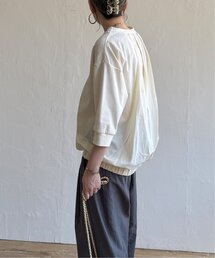 LBC | 異素材切り替えタックプルオーバー(Tシャツ/カットソー)