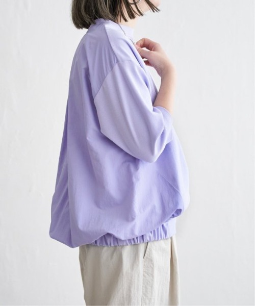 LBC（エルビーシー）の「異素材切り替えタックプルオーバー（Tシャツ/カットソー・レディース・オフホワイト/ブラック/ライトパープル・M/L）」の15枚目の写真