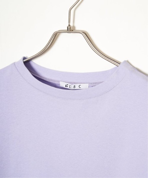 LBC（エルビーシー）の「異素材切り替えタックプルオーバー（Tシャツ/カットソー・レディース・オフホワイト/ブラック/ライトパープル・M/L）」の11枚目の写真