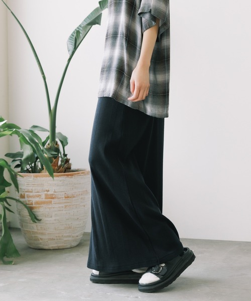 MILLER（ミラー）の「R.P.miller/ミラー Prib Skirt スカート 2026年春夏（スカート・レディース・ストーン/ブラック・FREE）」の5枚目の写真