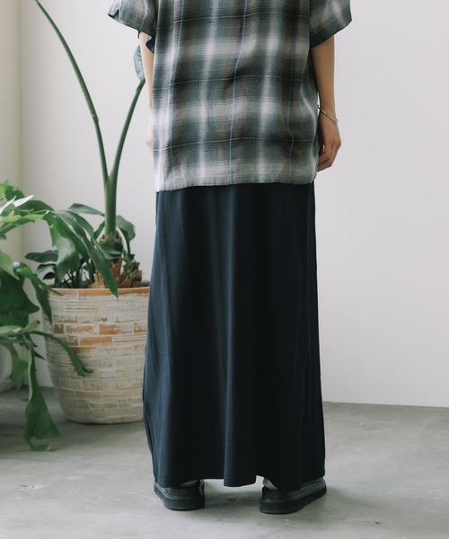 MILLER（ミラー）の「R.P.miller/ミラー Prib Skirt スカート 2026年春夏（スカート・レディース・ストーン/ブラック・FREE）」の9枚目の写真