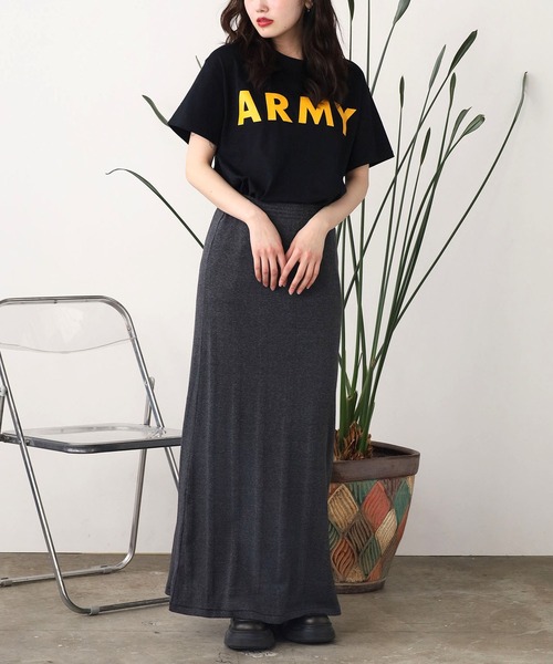 MILLER（ミラー）の「R.P.miller/ミラー Prib Skirt スカート 2026年春夏（スカート・レディース・ストーン/ブラック・FREE）」の13枚目の写真