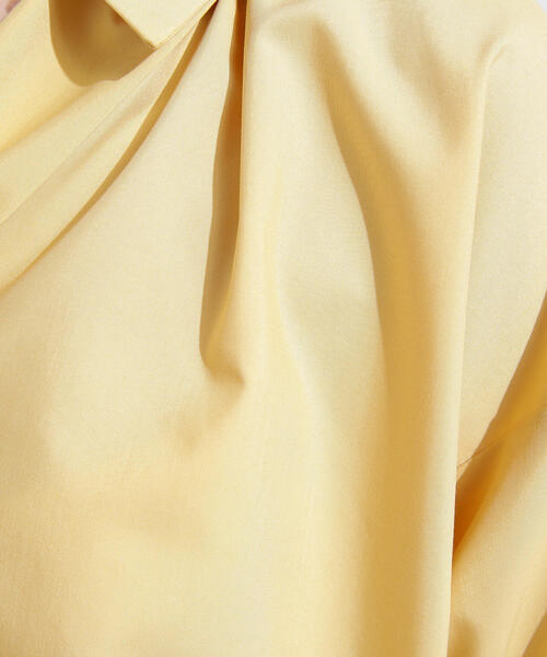N.(N. Natural Beauty Basic)(エヌエヌナチュラルビューティーベーシック)の「スキッパーリボンタイ半袖ブラウス(シャツ/ブラウス・レディース・ネイビー/イエロー/ブルー・MEDIUM)」の12枚目の写真