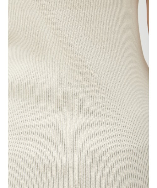 Mila Owen(ミラオーウェン)の「2WAYレイヤードドッキングニットタンク(タンクトップ・レディース・グレー/アイボリー/ブラック/レッド・0/1)」の14枚目の写真