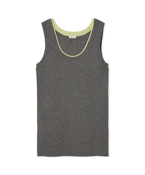 Mila Owen(ミラオーウェン)の「2WAYレイヤードドッキングニットタンク(タンクトップ・レディース・グレー/アイボリー/ブラック/レッド・0/1)」の17枚目の写真