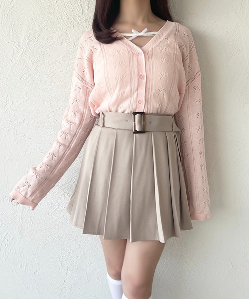 apres jour（アプレジュール）の「変形リボンキャミインナー（キャミソール・レディース・ブラック/アイボリー/ホワイト・フリー/X-LARGE）」の19枚目の写真