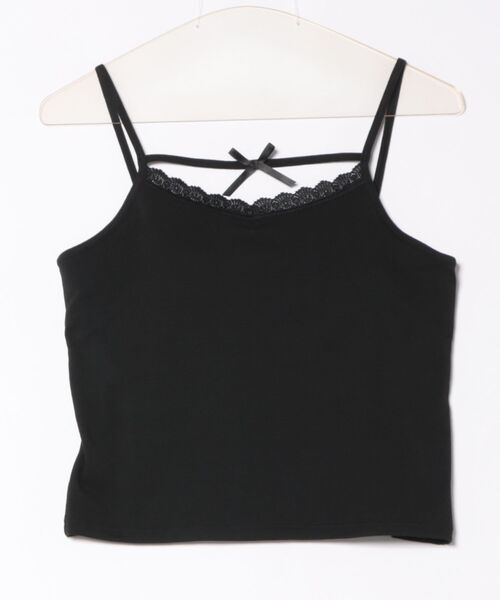 apres jour（アプレジュール）の「変形リボンキャミインナー（キャミソール・レディース・ブラック/アイボリー/ホワイト・フリー/X-LARGE）」の11枚目の写真
