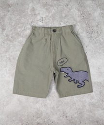DILASH | 恐竜アップリケ5分丈パンツ(その他パンツ)