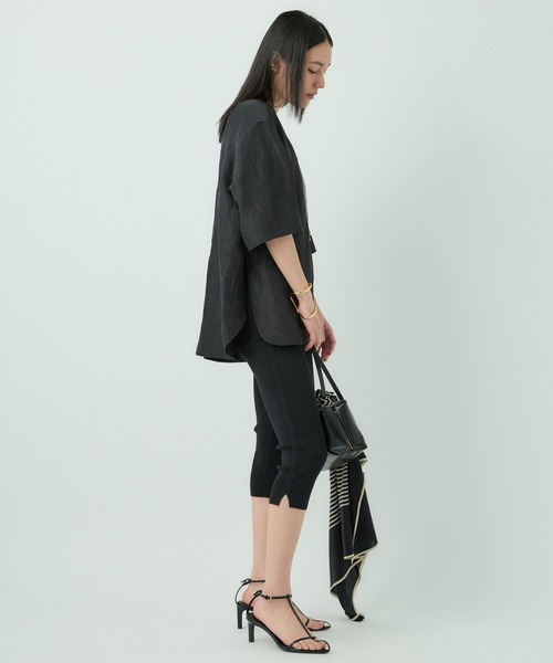 Chaos（カオス）の「Chaos(カオス)/パースローブＴシャツ　◆セットアップ可◆（シャツ/ブラウス・レディース・ブラック/アイボリー/ミント・FREE）」の14枚目の写真