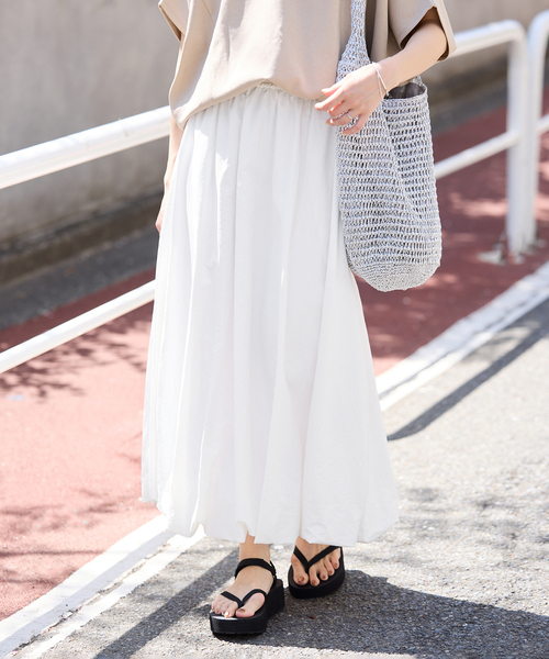 セール】《WEB限定/追加2》バルーンイージースカート（スカート