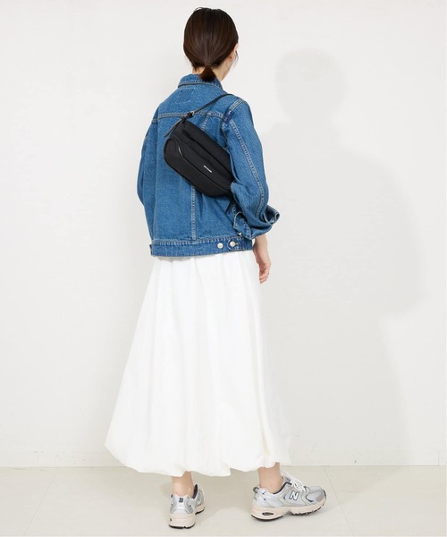 SLOBE IENA(スローブイエナ)の「《WEB限定/追加2》バルーンイージースカート(スカート・レディース・ネイビー/ホワイト・FREE)」の9枚目の写真