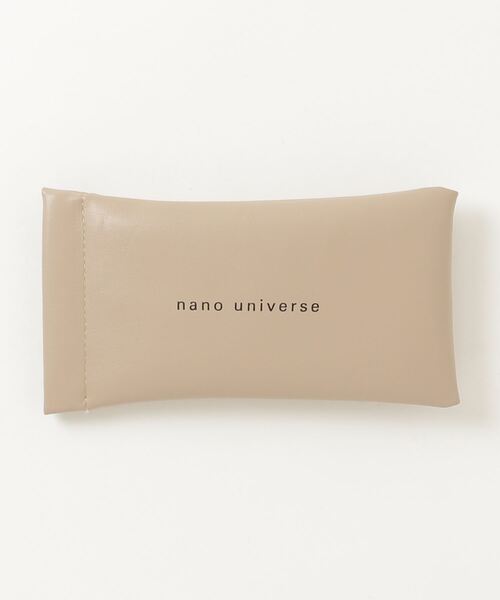 NANO universe(ナノユニバース)の「オーバル型サングラス(サングラス・レディース・ブラック/ブラウン・FREE)」の11枚目の写真
