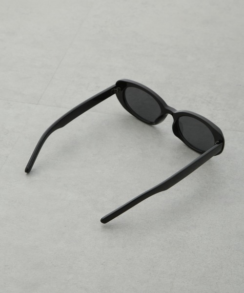 NANO universe（ナノユニバース）の「オーバル型サングラス（サングラス・レディース・ブラック/ブラウン・FREE）」の7枚目の写真