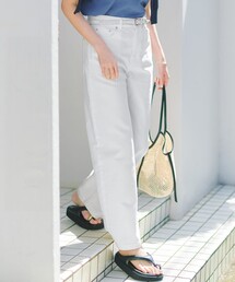 23区DENIM サマー ストレート ワイド パンツ