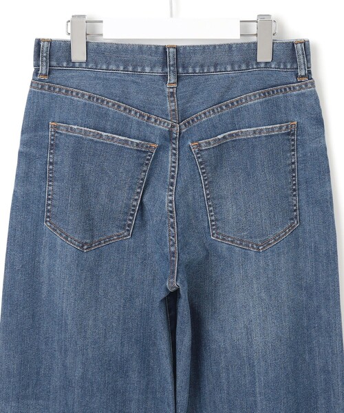 23区DENIM サマー ストレート ワイド パンツ（デニムパンツ）｜23区 S