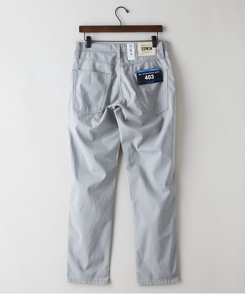 EDWIN(エドウィン)の「【EDWIN/エドウィン】COOL FLEX 裏メッシュ レギュラーテーパードパンツ(チノパンツ・メンズ・ネイビー/ブラック/グレー・36inch/34inch/33inch/32inch/31inch/30inch/29inch/28inch)」の9枚目の写真