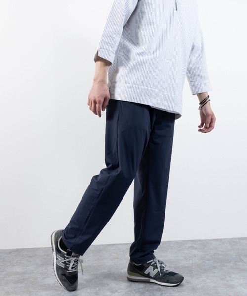 SKKONE（スコーネ）の「IceVeil ナイロンストレッチ ロングパンツ（その他パンツ・メンズ・ネイビー/チャコール/ネイビー×ホワイト/ブラック×ホワイト/ブラック/グレー×ホワイト・L/LL/M）」の5枚目の写真