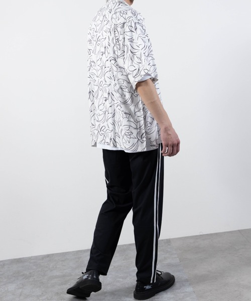 SKKONE（スコーネ）の「IceVeil ナイロンストレッチ ロングパンツ（その他パンツ・メンズ・ネイビー/チャコール/ネイビー×ホワイト/ブラック×ホワイト/ブラック/グレー×ホワイト・L/LL/M）」の12枚目の写真