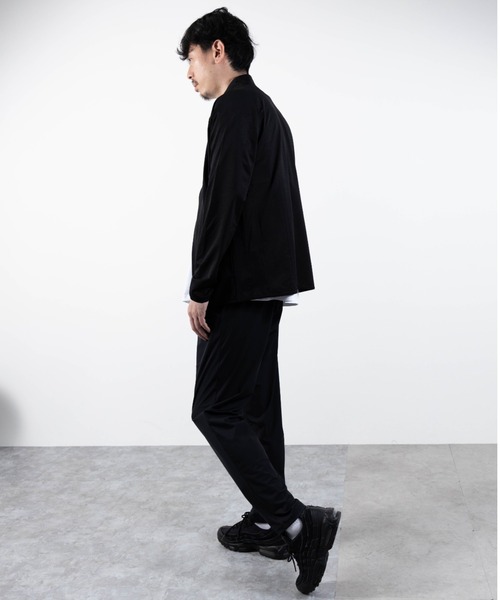 SKKONE（スコーネ）の「IceVeil ナイロンストレッチ ロングパンツ（その他パンツ・メンズ・ネイビー/チャコール/ネイビー×ホワイト/ブラック×ホワイト/ブラック/グレー×ホワイト・L/LL/M）」の8枚目の写真