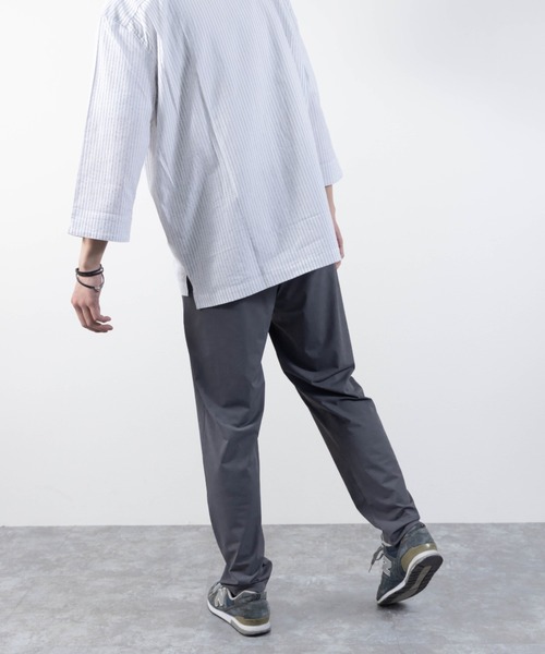SKKONE（スコーネ）の「IceVeil ナイロンストレッチ ロングパンツ（その他パンツ・メンズ・ネイビー/チャコール/ネイビー×ホワイト/ブラック×ホワイト/ブラック/グレー×ホワイト・L/LL/M）」の18枚目の写真