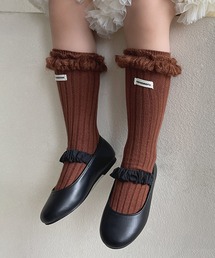 aimoha | 【aimoha-KIDS-】フリンジリブソックス(ソックス/靴下)