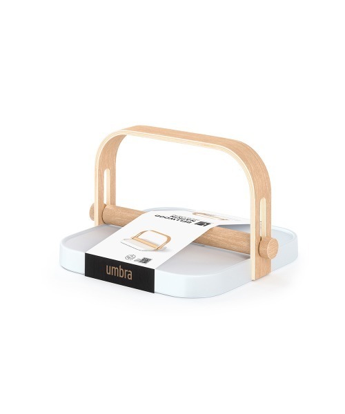 entre square（アントレスクエアー）の「UMBRA/ベルウッド ナプキンホルダー ホワイト/ナチュラル（キッチン収納・レディース・ホワイト・ONE SIZE）」の10枚目の写真