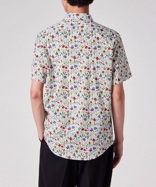 Paul Smith(ポールスミス)の「リバティ フローラルプリント 半袖シャツ / 153352 127Y(シャツ/ブラウス・メンズ・ホワイト/オフホワイト・SMALL/MEDIUM/LARGE/X-LARGE/XX-LARGE)」の8枚目の写真