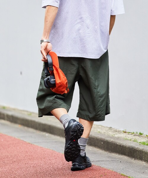 セール】限定展開 ルーズフィット ナイロン タックワイド イージー