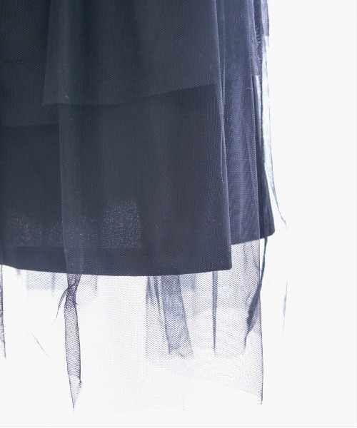 clear（クリア）の「【低身長サイズ有】チュールティアードキャミワンピース[バレエコア ガーリー フェミン 大人]≪2025SS新作≫（ワンピース・レディース・アイボリー/ブラック・F/XS）」の13枚目の写真