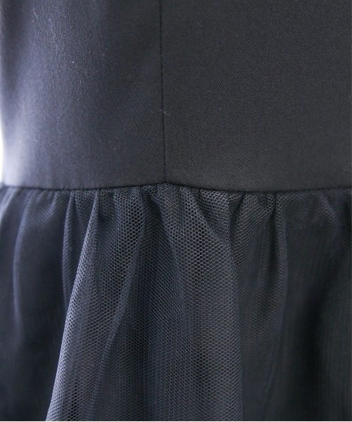 clear（クリア）の「【低身長サイズ有】チュールティアードキャミワンピース[バレエコア ガーリー フェミン 大人]≪2025SS新作≫（ワンピース・レディース・アイボリー/ブラック・F/XS）」の15枚目の写真
