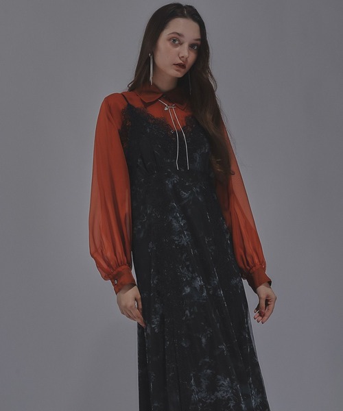 HARE（ハレ）の「ARTflowerキャミワンピース(HARE)（ワンピース）」 - WEAR