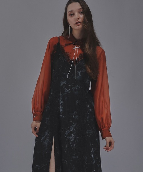 HARE（ハレ）の「ARTflowerキャミワンピース(HARE)（ワンピース