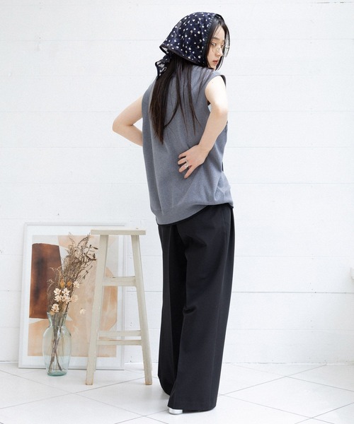 RAGEBLUE（レイジブルー）の「TR3タックワイドスラックス（スラックス・レディース・ブラック/ネイビー・MEDIUM/LARGE）」の12枚目の写真