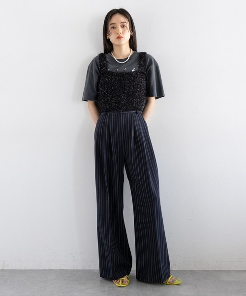 RAGEBLUE（レイジブルー）の「TR3タックワイドスラックス（スラックス・レディース・ブラック/ネイビー・MEDIUM/LARGE）」の18枚目の写真