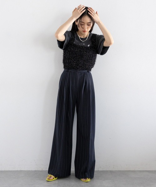 RAGEBLUE（レイジブルー）の「TR3タックワイドスラックス（スラックス・レディース・ブラック/ネイビー・MEDIUM/LARGE）」の17枚目の写真