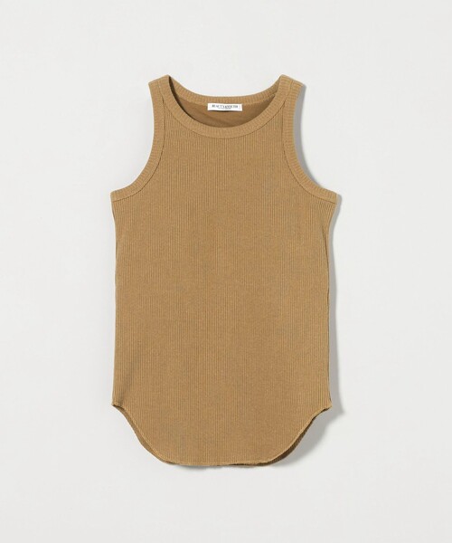 BEAUTY&YOUTH UNITED ARROWS（ビューティーアンドユースユナイテッドアローズ）の「リブ アメリカンスリーブ タンクトップ（タンクトップ・レディース・オフホワイト/ダークグレー/ベージュ・FREE）」の16枚目の写真