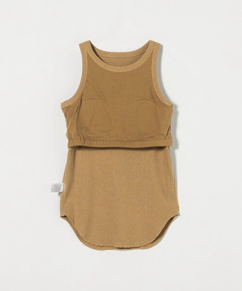 BEAUTY&YOUTH UNITED ARROWS（ビューティーアンドユースユナイテッドアローズ）の「リブ アメリカンスリーブ タンクトップ（タンクトップ・レディース・オフホワイト/ダークグレー/ベージュ・FREE）」の20枚目の写真