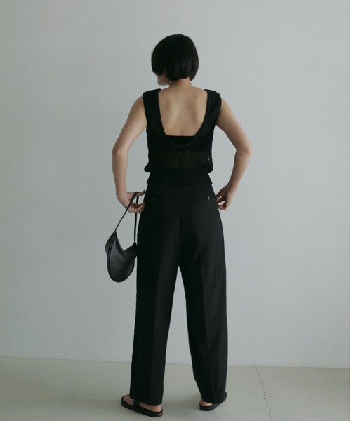 セール】Paperyarn Knit Tanktop（タンクトップ）｜anuke