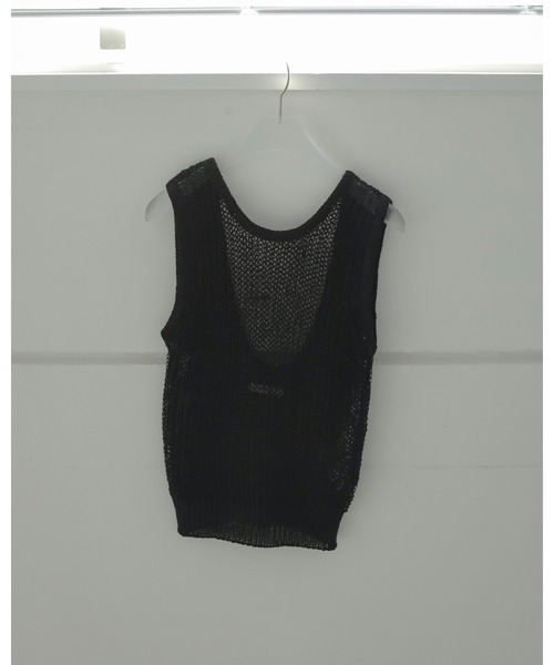 セール】Paperyarn Knit Tanktop（タンクトップ）｜anuke