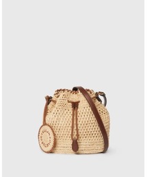 STELLA McCARTNEY | Falabella Raffia Crochet Bucket Bag / ファラベラ ラフィア クロシェ バケットバッグ(ショルダーバッグ)
