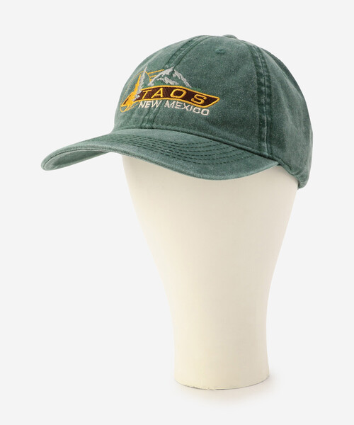 Bshop(ビショップ)の「AMERICAN LOCAL SOUVENIR | ベースボールキャップ Taos New Mexico(キャップ・レディース・グリーン・ONE)」の3枚目の写真