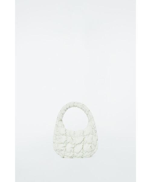 み*ジ様 希少 レア cos ミニレザーキルトバッグ ブラック QUILTED MINI LEATHER BAG ミニレザーキルトバッグ ブラック｜COS コス