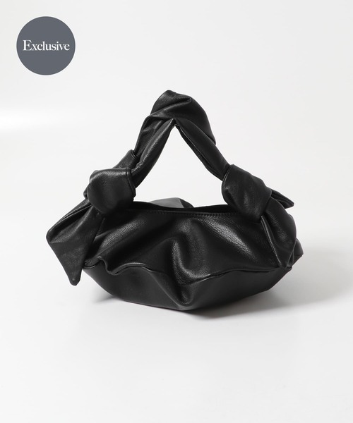 POMTATA(ポンタタ)の「『別注』POMTATA×DOORS CANDY TOTE M(ハンドバッグ・レディース・ボルドー/ベージュ系その他/ブラック・MEDIUM)」の1枚目の写真