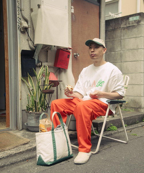 JOURNAL STANDARD（ジャーナルスタンダード）の「【MALL/モール】マップルビーンTEE（Tシャツ/カットソー・メンズ・ホワイト/グレー/ブラック系その他・LARGE/MEDIUM）」の4枚目の写真