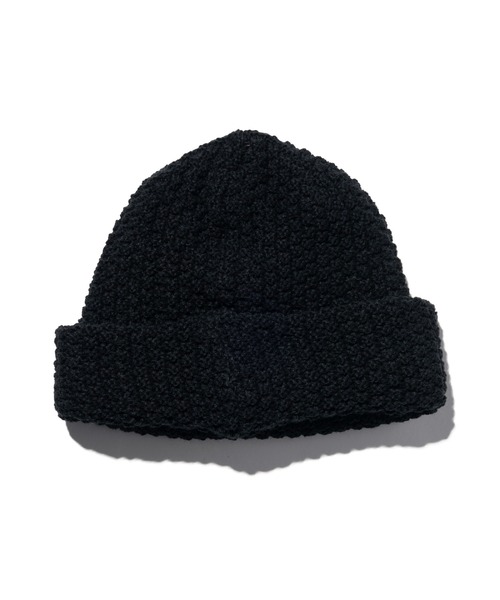 glamb（グラム）の「Puffy Knit Beanie / パフィニットビーニー（ニットキャップ/ビーニー・メンズ・ブラック/ブルー・FREE）」の3枚目の写真