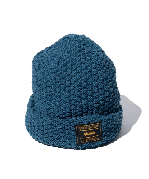 glamb（グラム）の「Puffy Knit Beanie / パフィニットビーニー（ニットキャップ/ビーニー・メンズ・ブラック/ブルー・FREE）」の12枚目の写真