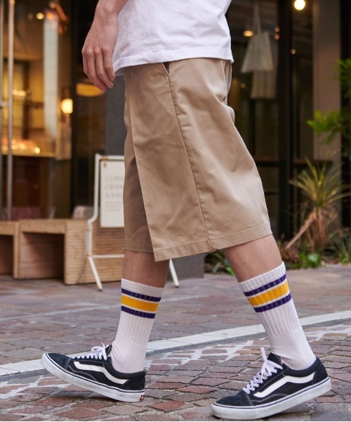 Dickies（ディッキーズ）の「『Dickies/ディッキーズ』TCツイルハーフパンツ（その他パンツ・メンズ・ブラック系1/カーキ/ブラック/ベージュ/チャコール/ネイビー・M/L/LL）」の7枚目の写真