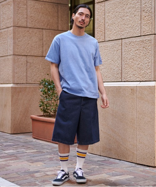 Dickies（ディッキーズ）の「『Dickies/ディッキーズ』TCツイルハーフパンツ（その他パンツ・メンズ・ブラック系1/カーキ/ブラック/ベージュ/チャコール/ネイビー・M/L/LL）」の14枚目の写真